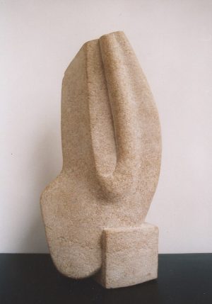 nr. B17, natuursteen, 35 cm